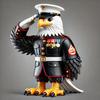 Eagle Tribute Sculpture,Veteran Thank You Table Top Statue for Memorial Day & Veterans Day Patriotic Home Office Decor (Army)