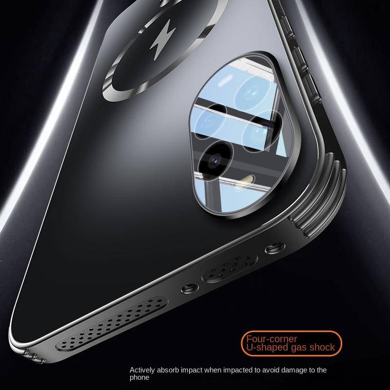 For Huawei Nova 13 Pro Case Hard Matte Magnetic wireless charging Lens Protective Back Cover Case For Nova 13 12 11 Pro Shell