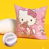 HelloS-K-Kitty Pillow Case Pattern Printed Pillowcase For Living Room Sofa Cushion Cover & Bedroom Decor