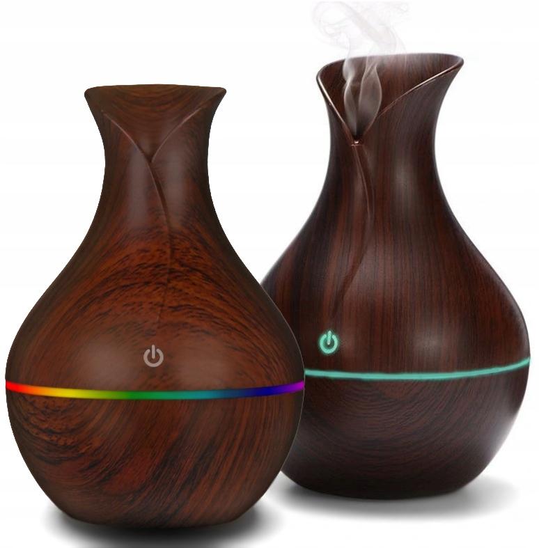 Air humidifier, aromatherapy, diffuser, oil, LED lamp, evaporative