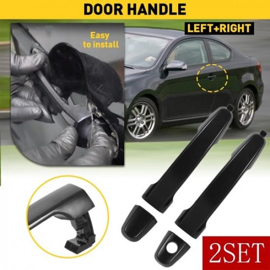 Exterior Door Handle Front For 2001-2012 Toyota RAV4 RH/LH Driver/Passenger Side