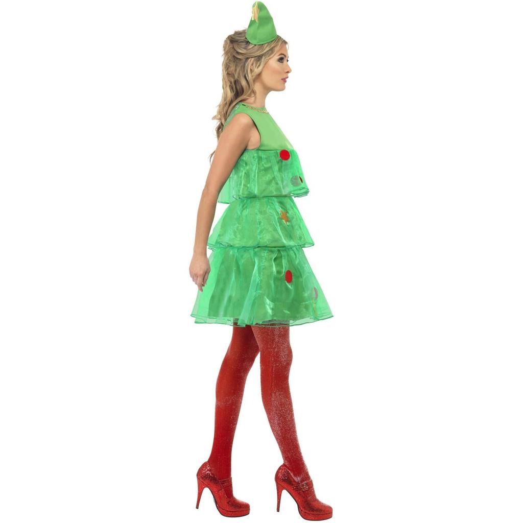 Smiffys Womens/Ladies Christmas Tree Tutu Costume