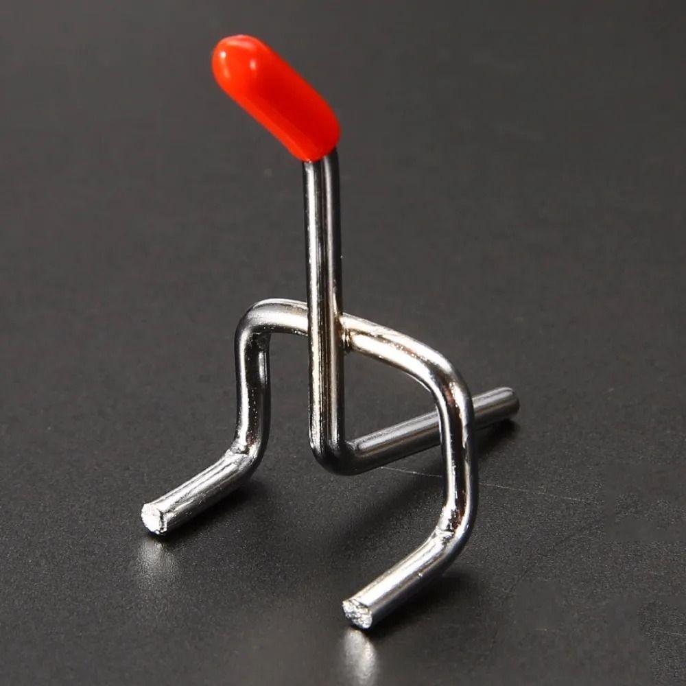 1Pcs Steel Oblique Hanger Hardware Tool Pegboard Hook New Hole Board Hook for Shop Good Shelf