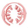 Double Row 20 Wheel Leg Muscle Massage Roller Adjustable Tension for Home Gym Use Flexible