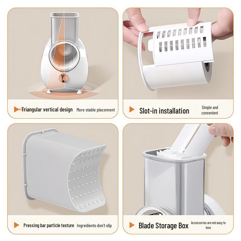 Multi-functional Vegetable Slicer & Grater