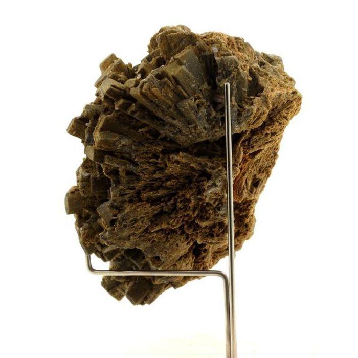 Pierres et Minéraux. Hedenbergite + Quartz Prase. 2975.0 ct. Avissalos, Serifos Island, Milos, Grèce.