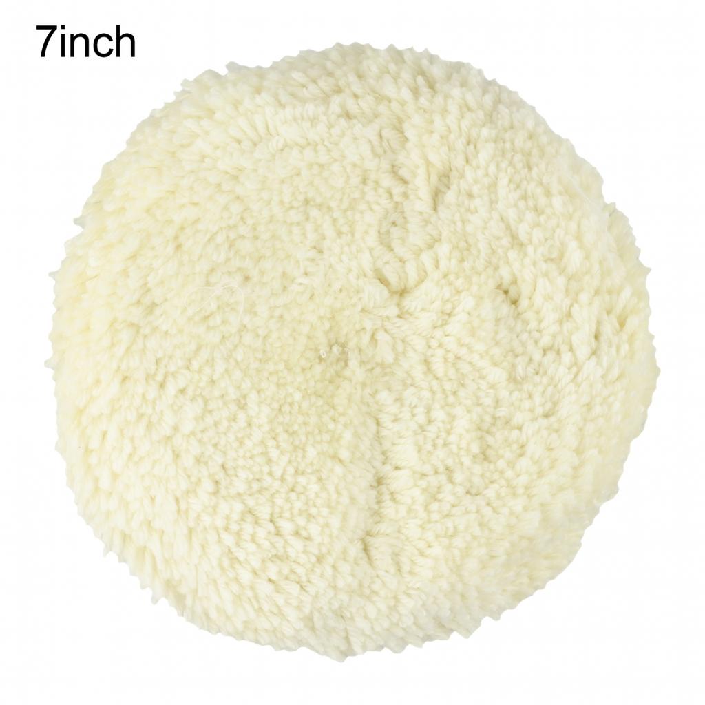 Verdrehtes 4-lagiges Schafwoll-Polierpad für Flugzeuge, Schiffe und Autos