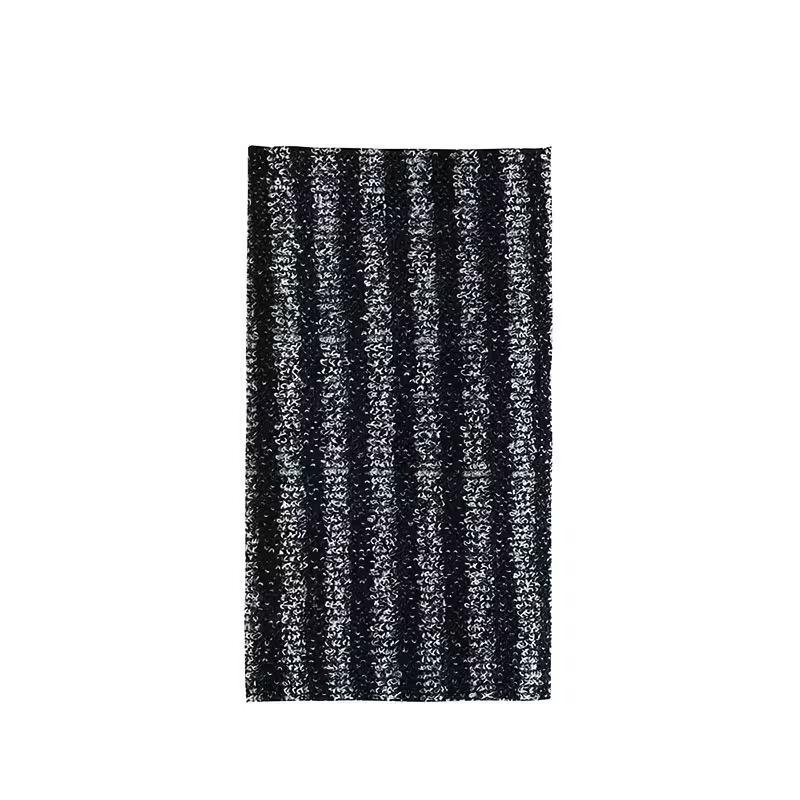 Exfoliating Bath Towel Back Scrubber Long Body Wash Cloth Sponge Quick Dry Shower Scrub Towel for Men Women Skin Cleaning Tool