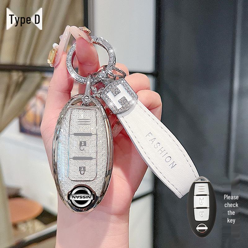 Nissan Sylphy, Teana, Qashqai, Kicks, X-Trail, Tiida, Bluebird Key Cover & Buckle