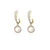 Light Luxury High-end Pearl Earrings Niche Design Fashionable Exquisite Temperament Earrings for Women