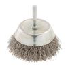Silverline Stainless Steel Rotary Wire Cup Brush