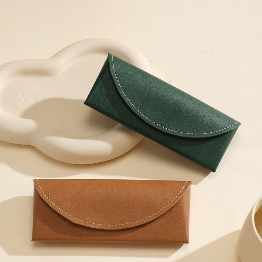 

PU Leather Sunglasses Box Eyeglasses Container Glasses Bag Cute Pu Glasses Case Female/Male хакі
