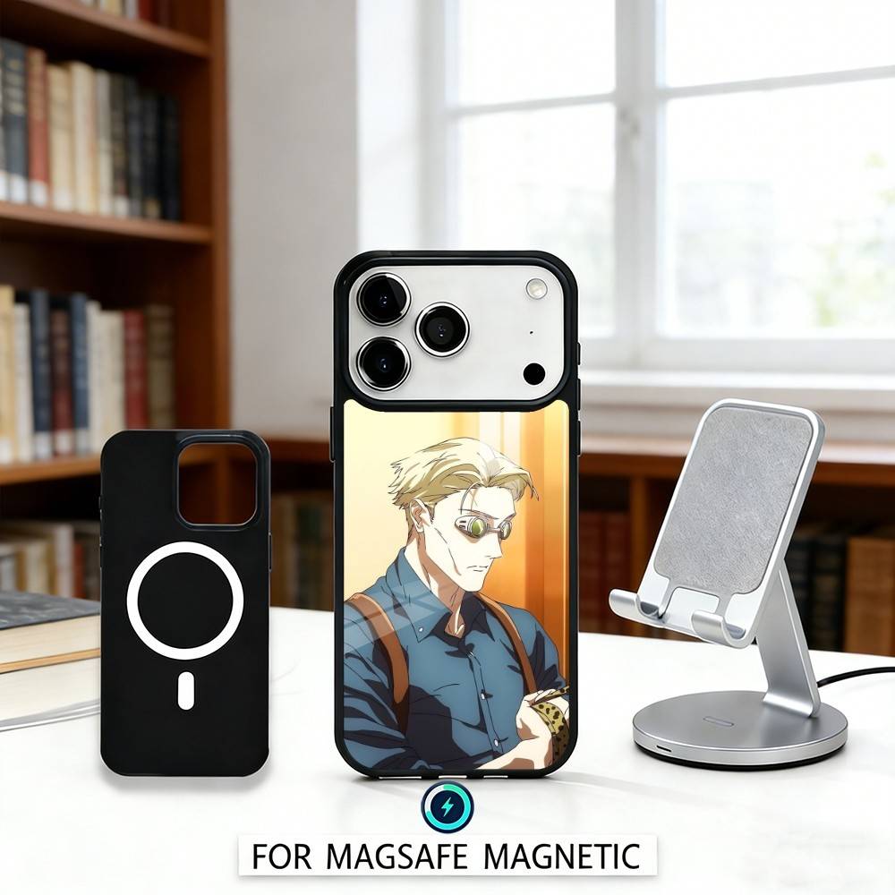 Anime K-Kento N-Nanami Phone Case For iPhone 17,16,15,14,13,12,Pro,Max For Magsafe Magnetic Wireless Charging