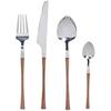 Cutlery Set - DKD Home Decor - Silver - Stainless Steel - 2.6 X 1 X 23 Cm - Dishwasher Safe