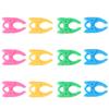12pcs Silicone Bobbin Clamp Holder Spool Bobbin Thread Clip Sewing Tool Accessories