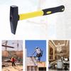 Professional Fitter Hammer 200G Flat Head Duck Bill Design Carbon Steel Head Tpr Coated Shock Absorbing Handle for Metal