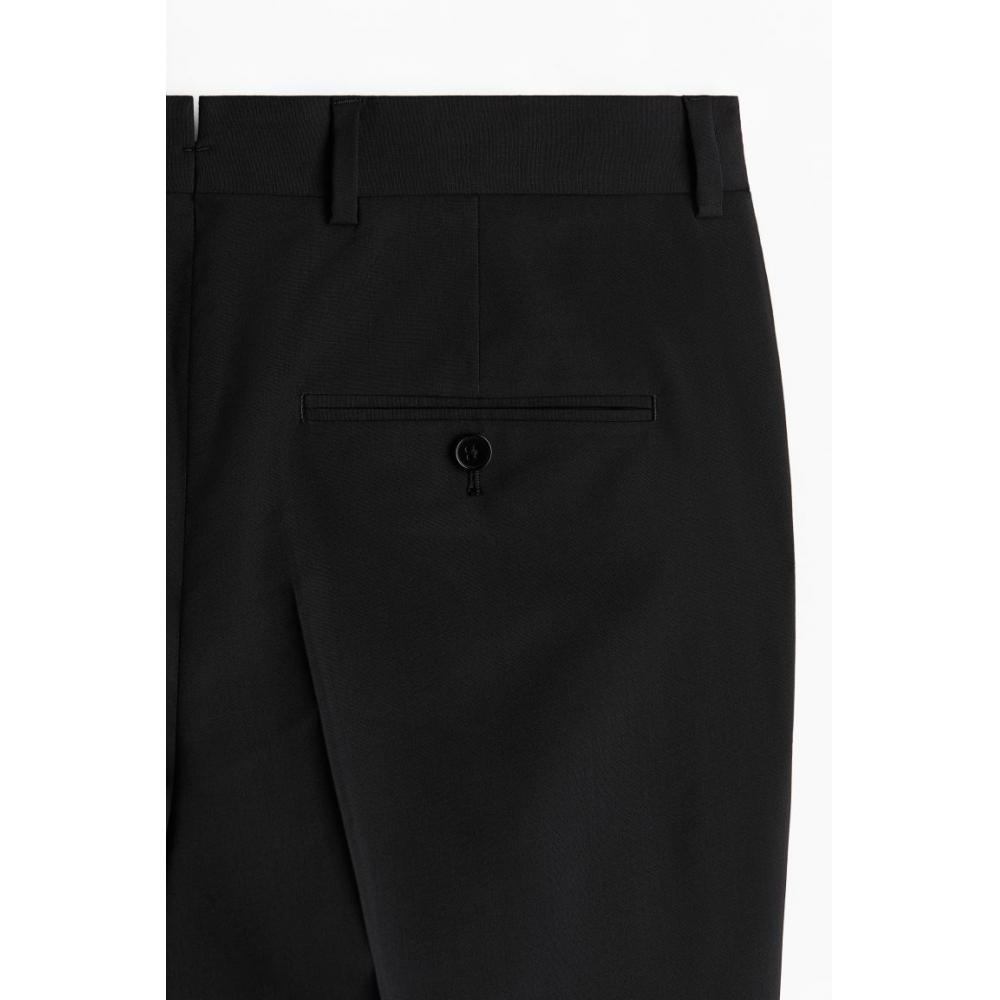 H M sliM Fit Suit Pants Black