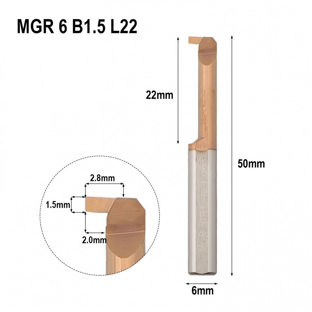 MGR Integral Internal Boring Cutter Tools CNC Carbide Boring Cutter Groove