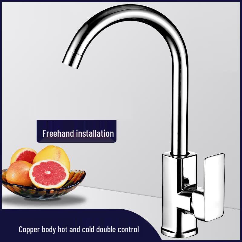 Yuying Kitchen Copper Sink Faucet