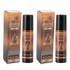 2Pcs Hair Roll On Essential Oil 10ml Deep Cleaning Moisturizing Scalp Hair Strengthening Essential Oil for Dry Damaged