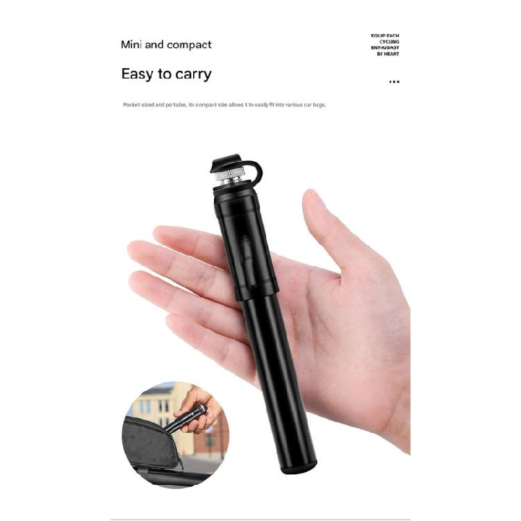 Bicycles Tyre Pumps Bikes Tire Pumps with Standard Bicycles Valves, High Pressures Cycle Air Pumps with Balls Needle Set