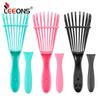 Detangling Brush For Curly Hair Brush Scalp Massage Hair Comb 2A To 4C Curly Straight Wet Dry Detangler Hair Detangler For Women