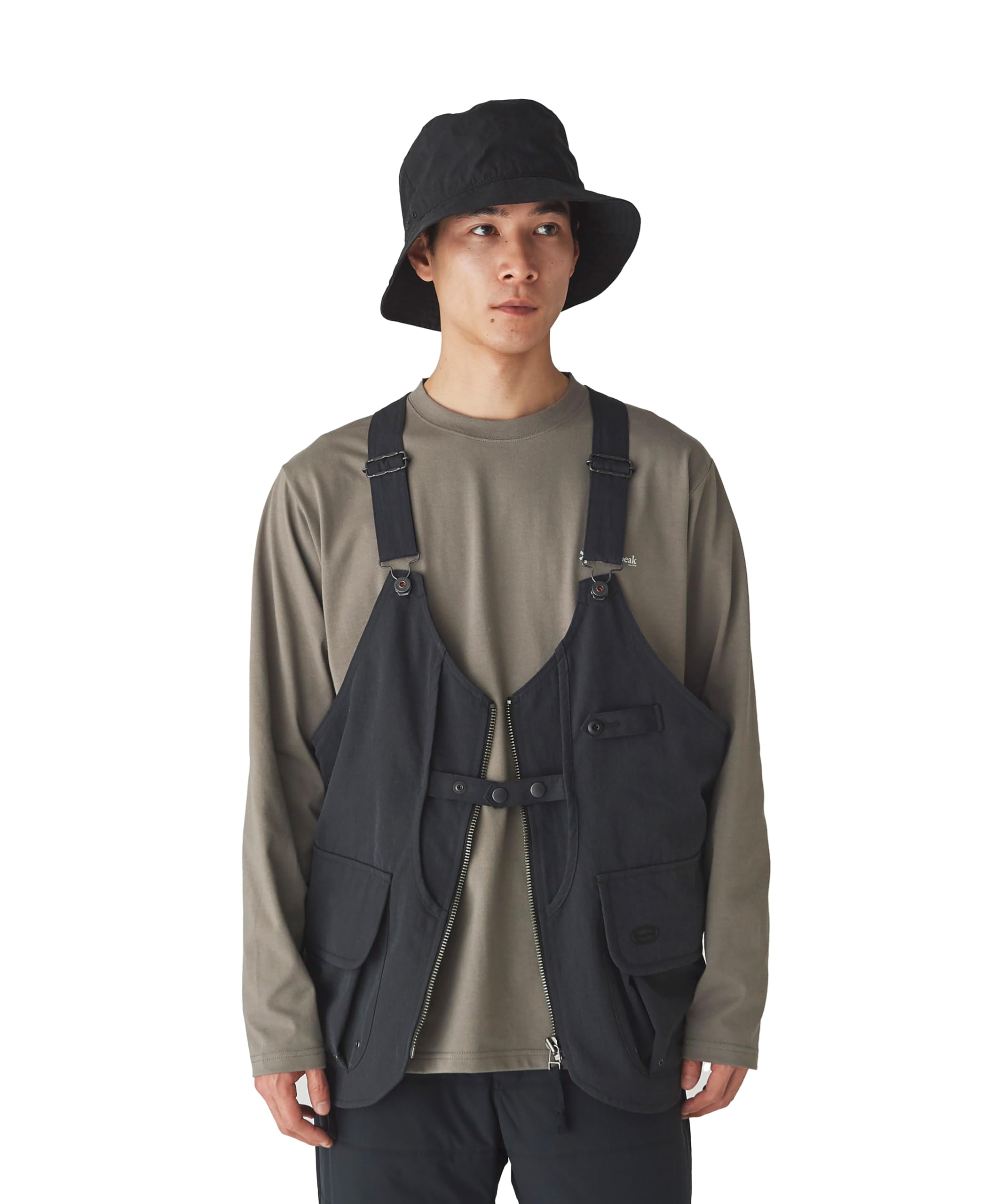 

TAKIBI Ripstop Vest Black [Snow Peak] чорний