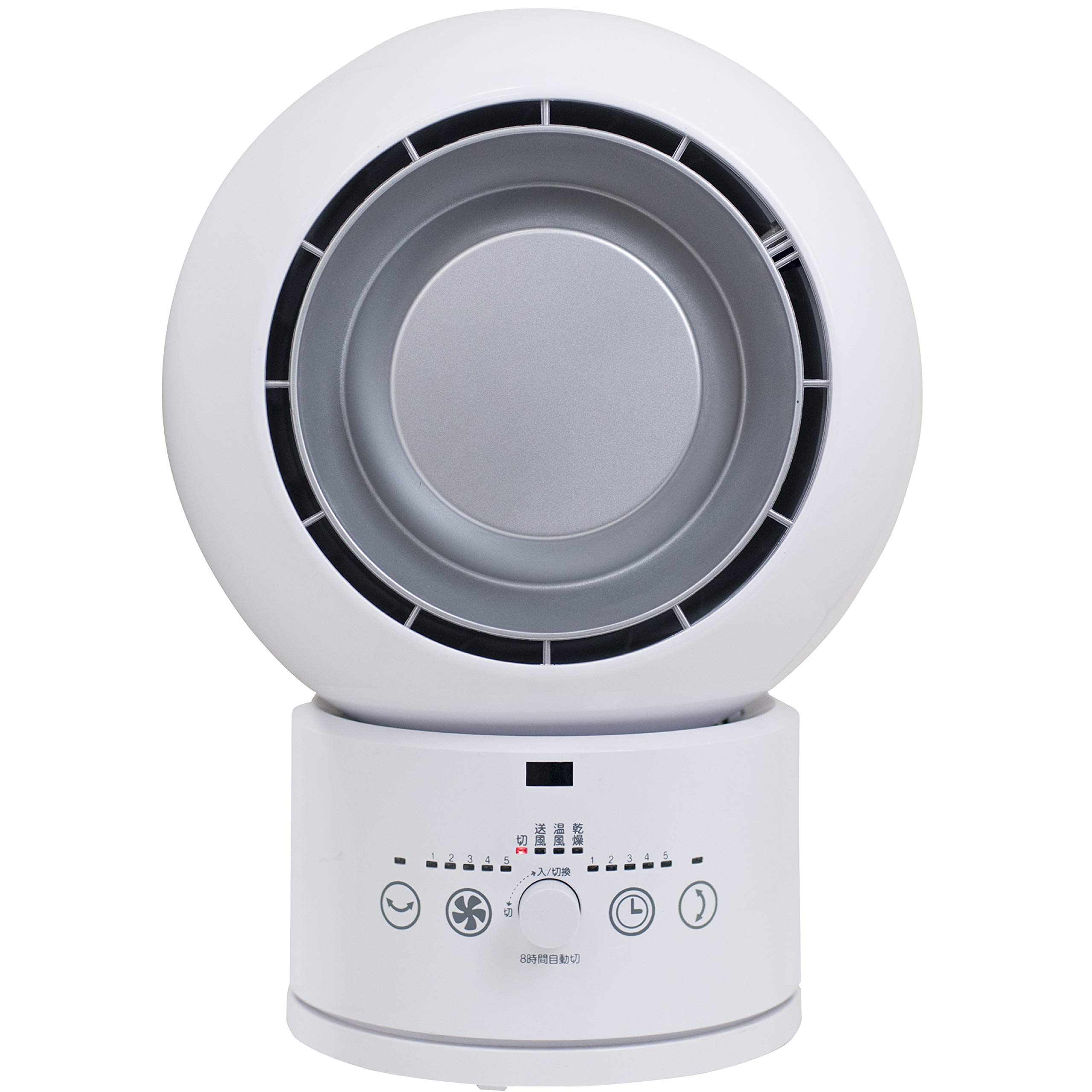 

Circulator with DC swing drying timer up to 5 Comes with remote control White [Yamazen] HOT&COOL (Equipped motor) (Automatic up/down/left/right)