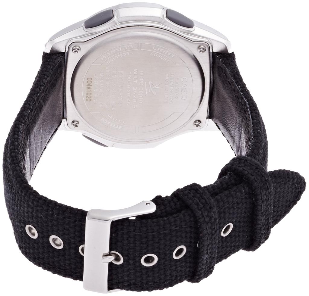 Casio Wave Ceptor Solar Black WVA-M630B-1AJF Men's Radio-Controlled Watch,