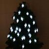 LED Ghost String Lights - Halloween Decorative Hanging Lights, Battery-Powered with 20 Small Colorful LEDs