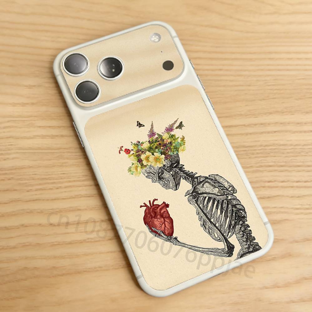 

Medical Art Human Anatomy For iPhone 17 pro Max/17 pro Full Cover Decal Skin Wrap Colorful Rear Protective Sticker Film iPhone17pro