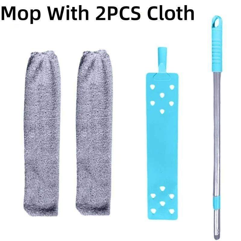 Long Handle Mop Bedside Dust Brush Detachable Cleaning Duster Gap Cleaning Brush Sofa Furniture Gap Dust Cleaner Household Items