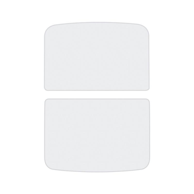 Sun Roof Shade Ultraviolet Isolation Front & Rear Top Glass Window Roof Shade for Tesla Model 3 2025 Front Rear Sunroof