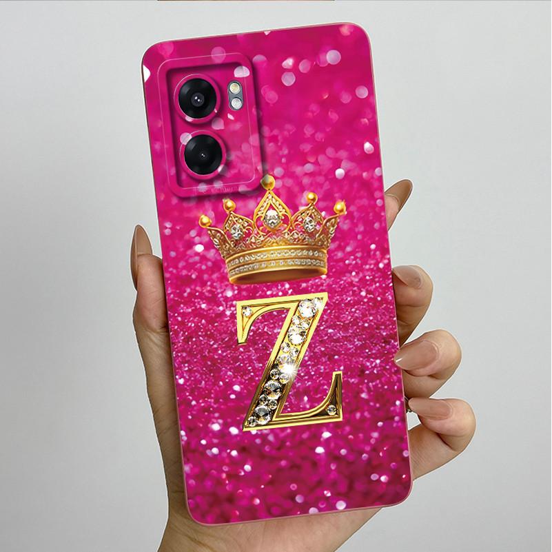 

For Oppo A57 4G Case Oppo A57s CPH2385 Crown Letters Cover Soft Silicone Phone Case For Oppo A77s OppoA77 4G OppoA57 S Shell Oppo A57s