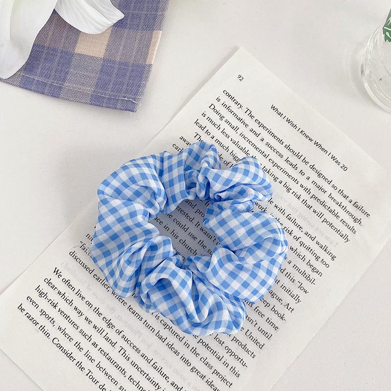 Korean JK College Style Hair Accessories Set: Cute Hair Ring, Headband, Rubber Band, and Large Intestine Hair Rope