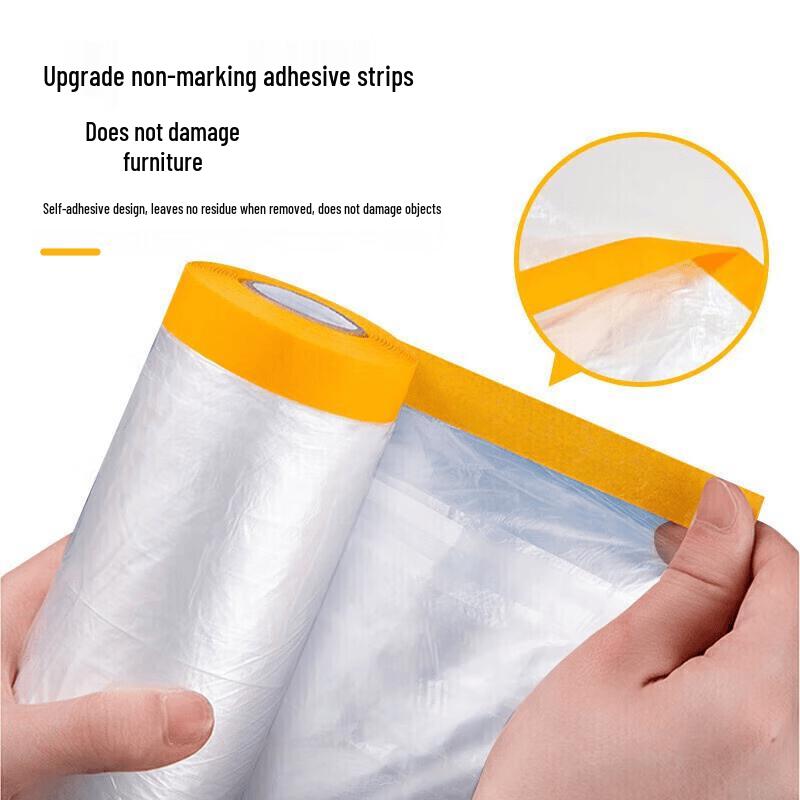 PE Protective Film for Dust & Surface Guard прозрачный