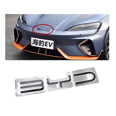 För BYD Seal Främre Logotyp Silver Svart Färg 1st 1st