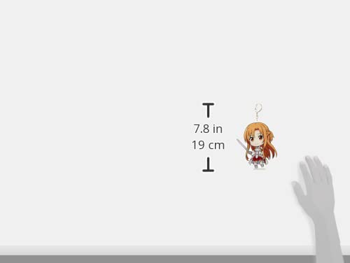 Sword Art Online DekaPuniKore! Keychain (with Stand) Asuna [Aincrad]