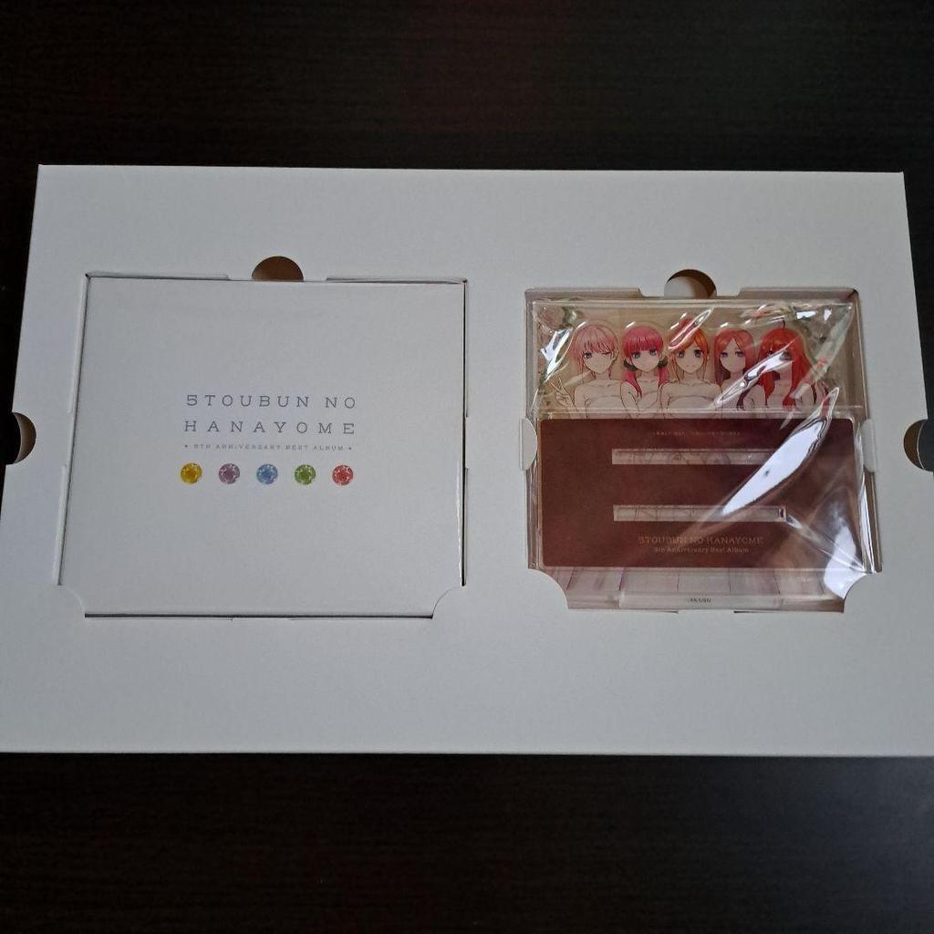 [USED] The Quintessential Quintuplets 5th Anniversary Best Album Gift Edition