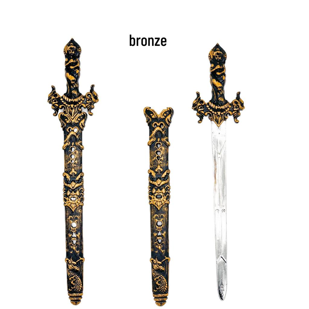 Electroplated Plastic Lion King Toy Sword 018
