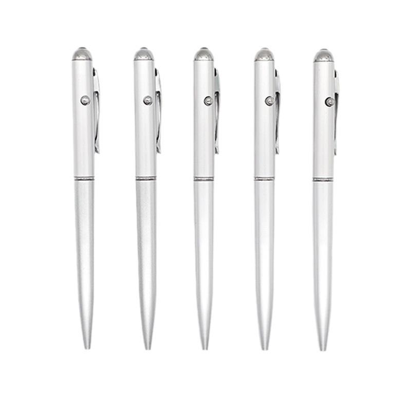 Multifunction LED UV Pen: Ballpoint, Invisible Ink, Money Detector, Purple Light