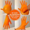 2-100PCS Heavy Duty Disposable Nitrile Gloves 8Mil Extra Thick Mechanic Glove with Textured Grip Antislip Safety Work Gloves
