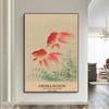 Vintage Japanese Wall Art Posters and Prints Hokusai Ohara Koson Ogata Korin Creations  Canvas Painting for Living Room Home Dec