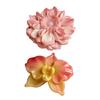 3D Flower Silicone Cake Molds For Crafting Life Like Flower Cake Toppers Decoration for Various Occasion Heat Resistant