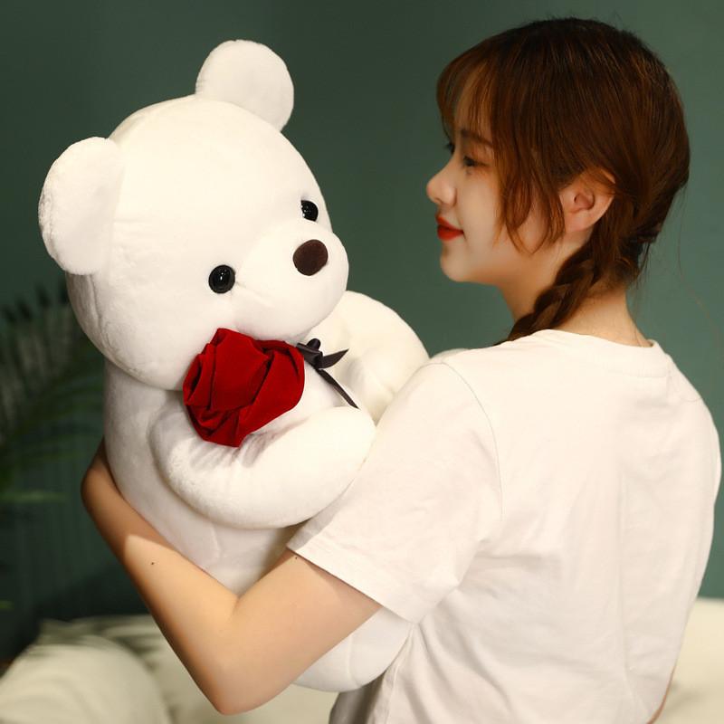 Orsacchiotto Rosa Carino Peluche Ottimo per Decorare la Stanza dei Bambini e per San Valentino