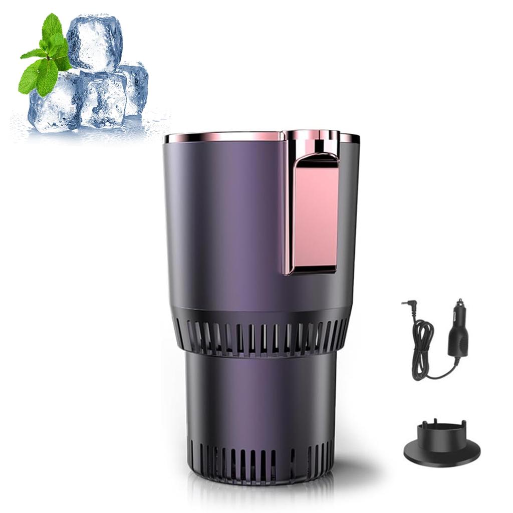 2025 New Portable Cup Cold and Warm from To with LED Temperature Drink Tabletop for PET Drink Cup Cooler for Heat and Carbonated Drinks Rapid-Cooling