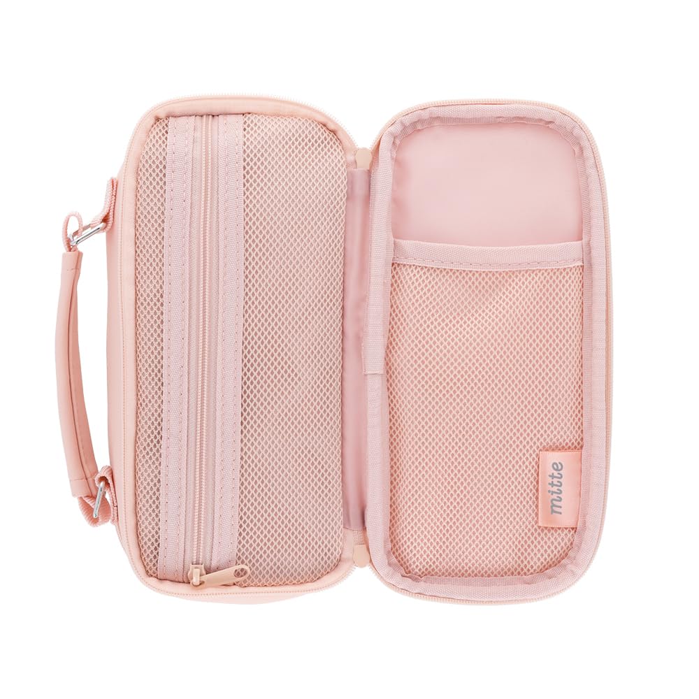 Stationery Functional Pen Apricot S1428985 Sun-Star Case, Mitte, Pink,