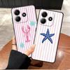 Case for Xiaomi Redmi Note 12S 11 13 12 Pro Plus 10 9 8 Pro 9s 11S 10S Soft Back Phone Cover Marine Animals