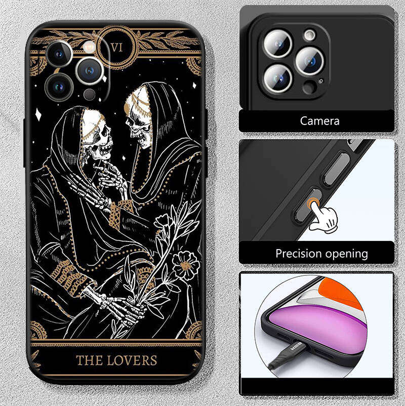 Divination Tarot Case for Samsung Note 20 10 S25 Plus Ultra Lite FE A11 A26 A51 A52 A53 A56 A70 A71 A72 A73 M20 M30 M21 M31 M51