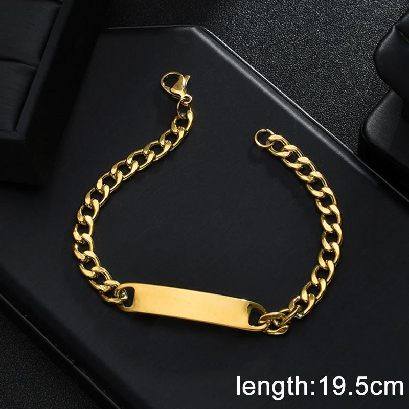Letdiffery Personalized Eyes Photo Bracelets Stainless Steel Custom Laser Engrave Picture Name Date Men Women Kids Bracelet Gift
